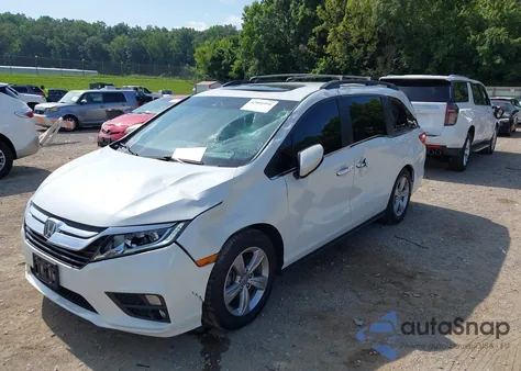 2020 Honda Odyssey Ex-L/Ex-L W/Navi Res из США, поврежденный, VIN 5FNRL6H70LB035761